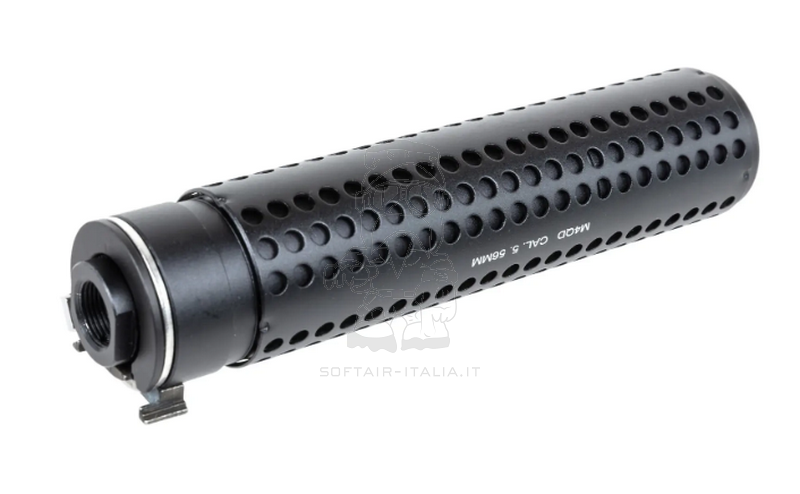 KAC M4 - AR15 QD Aluminum Suppressor Silenziatore Airsoft 170 x 35mm CCW 14mm by Cyma