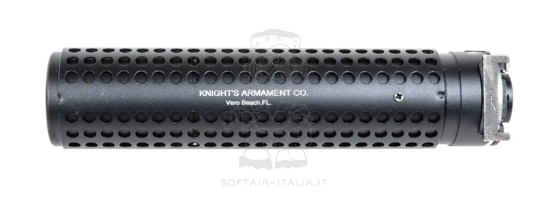 KAC M4 - AR15 QD Aluminum Suppressor Silenziatore Airsoft 170 x 35mm CCW 14mm by Cyma