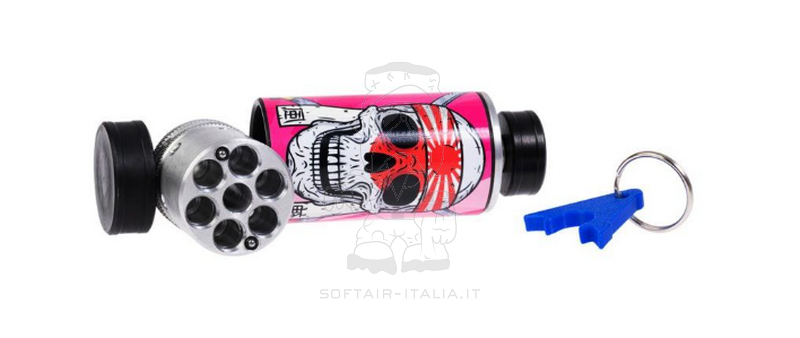 KAMIKAZE XL Pink Grenade 9mm. Blank Fire Granata a Salve Rosa by Saigo Defense