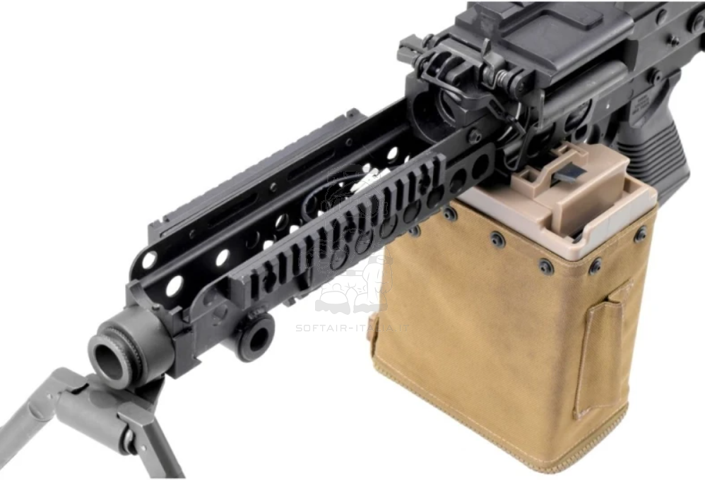 Lambda Defence MK48 MOD1 w. Retractable MK46 Stock AEG by Lambda Defence