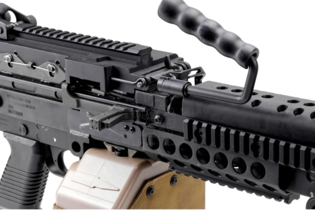 Lambda Defence MK48 MOD1 w. Retractable MK46 Stock AEG by Lambda Defence
