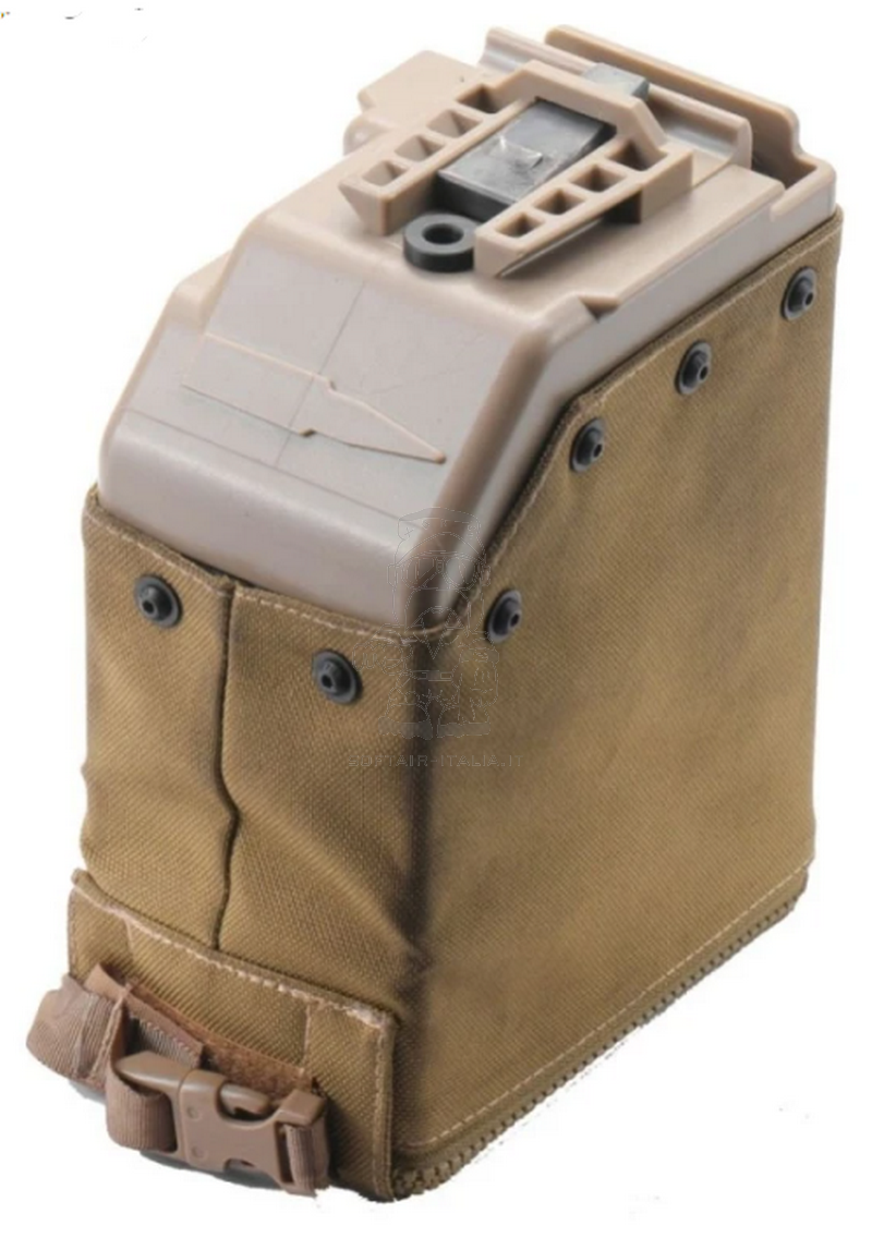 Lambda Defence MK48 MOD1 w. Retractable MK46 Stock AEG by Lambda Defence