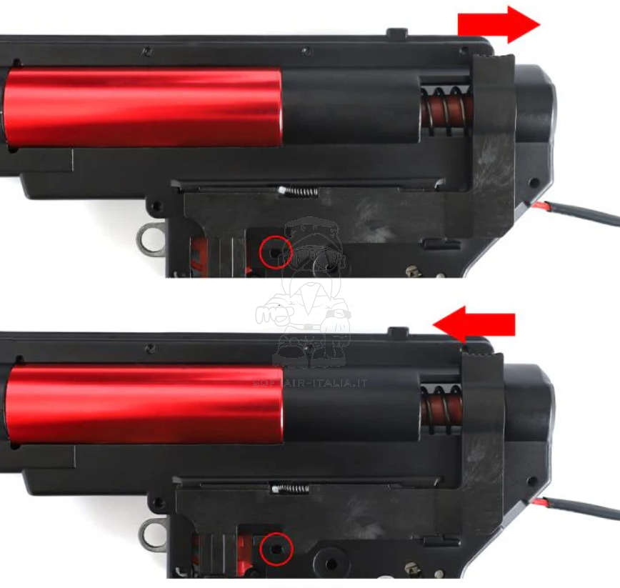 Laylax M249 - MK46 Sports Line & Similars with V2 Gear Box Single Shot Selector Plate by Prometheus