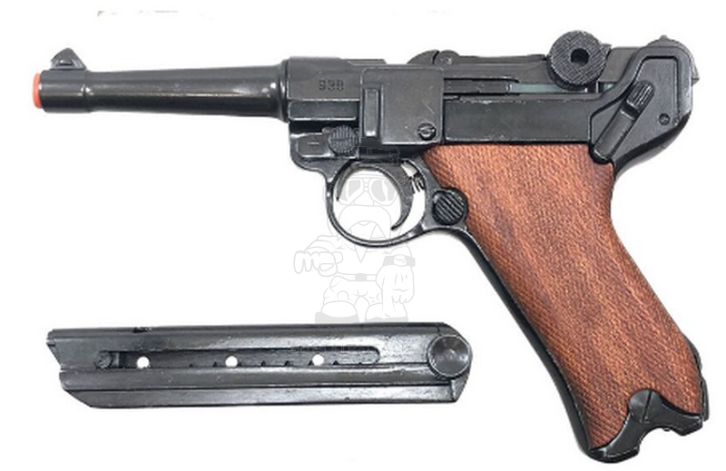 Luger P08 Parabellum 1898 Wood Grips Guancette in Legno by Denix