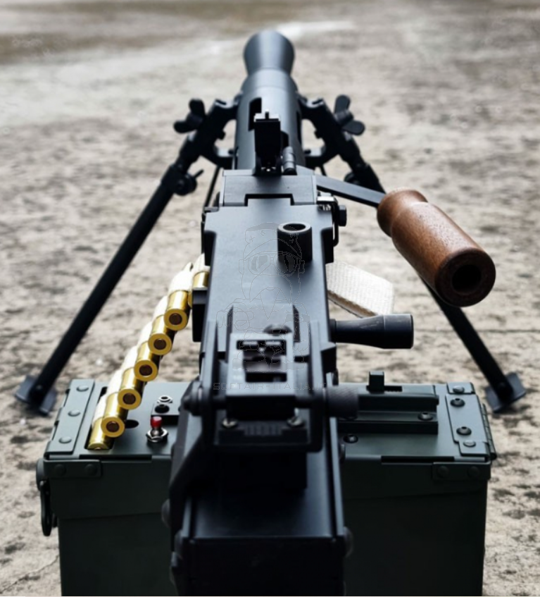 M1919 A6 MMG Medium Machine Gun Full Wood & Metal AEG by Viva Arms