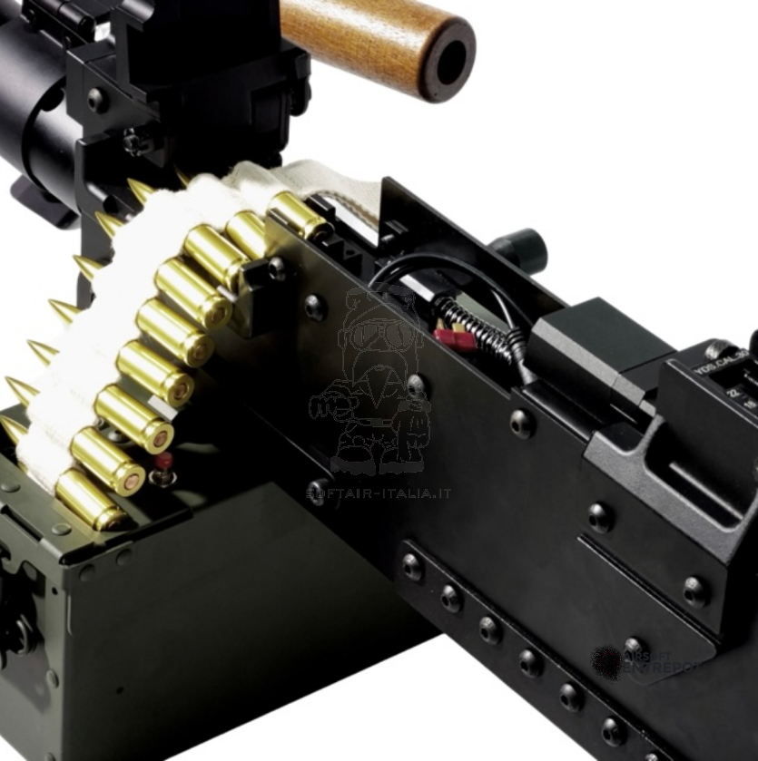 M1919 A6 MMG Medium Machine Gun Full Wood & Metal AEG by Viva Arms