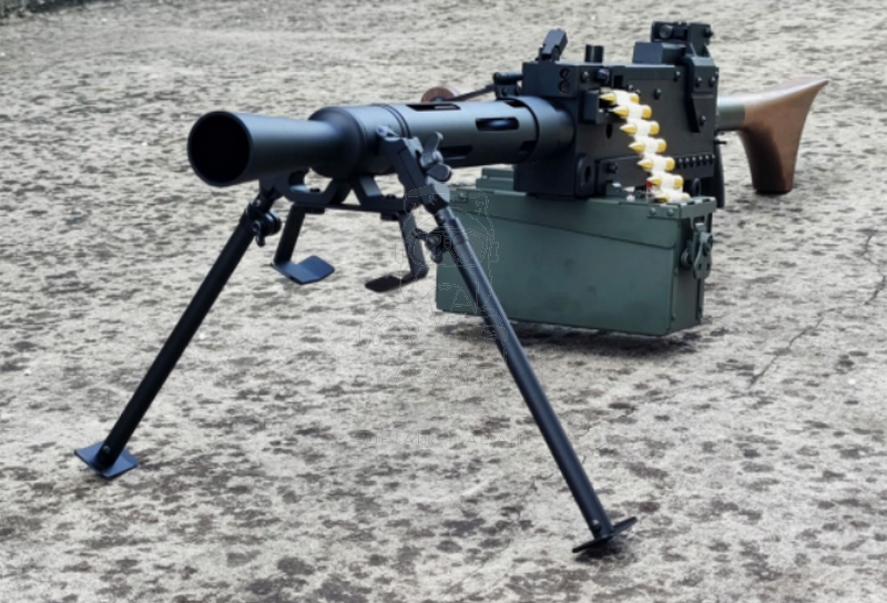 M1919 A6 MMG Medium Machine Gun Full Wood & Metal AEG by Viva Arms