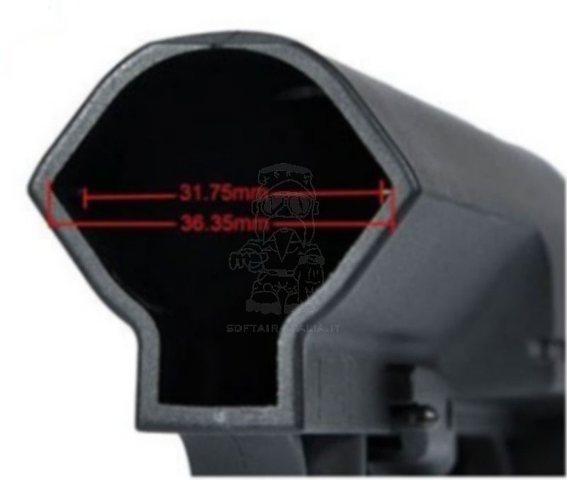 M4 - AR15 MFT Type Minimalist Retractable Stock by Big Dragon