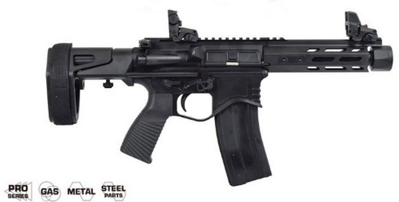 M4 PDW 6.5inch GBBR by Golden Eagle