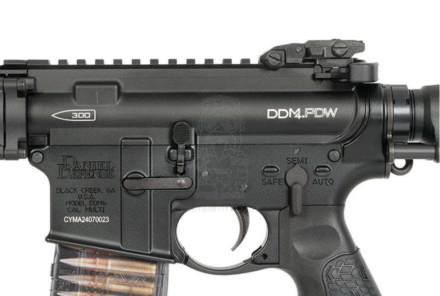 M4 PDW DDM4 CQB 7" Daniel Defense MFR XL Handguard M-LOK System GBBR EGM Grey Version by Black CGS