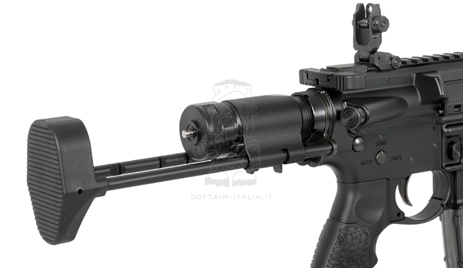 M4 PDW DDM4 CQB 7" Daniel Defense MFR XL Handguard M-LOK System GBBR EGM Grey Version by Black CGS