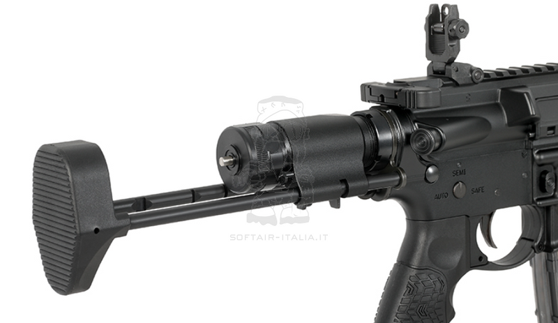 M4 PDW DDM4 CQB 7" Daniel Defense MFR XL Handguard M-LOK System GBBR EGM Grey Version by Black CGS