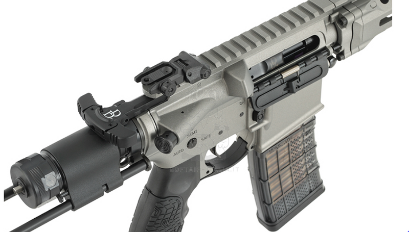 M4 PDW DDM4 CQB 7" Daniel Defense MFR XL Handguard M-LOK System GBBR EGM Grey Version by Cyma CGS