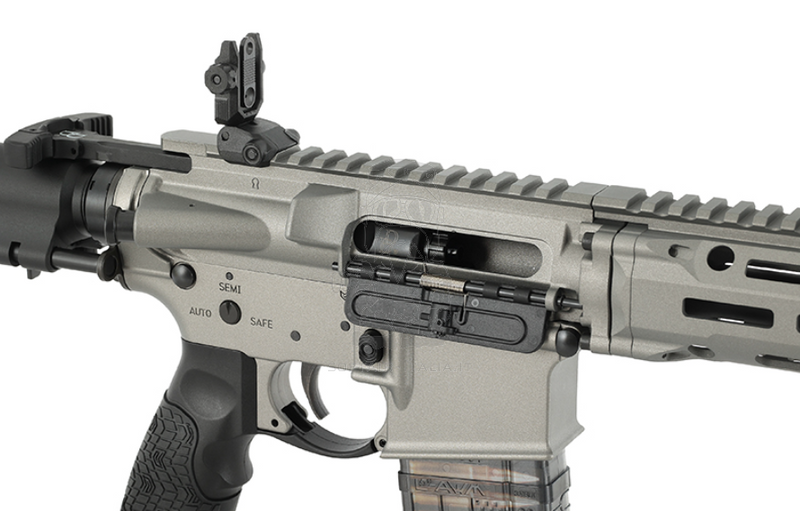 M4 PDW DDM4 CQB 7" Daniel Defense MFR XL Handguard M-LOK System GBBR EGM Grey Version by Cyma CGS