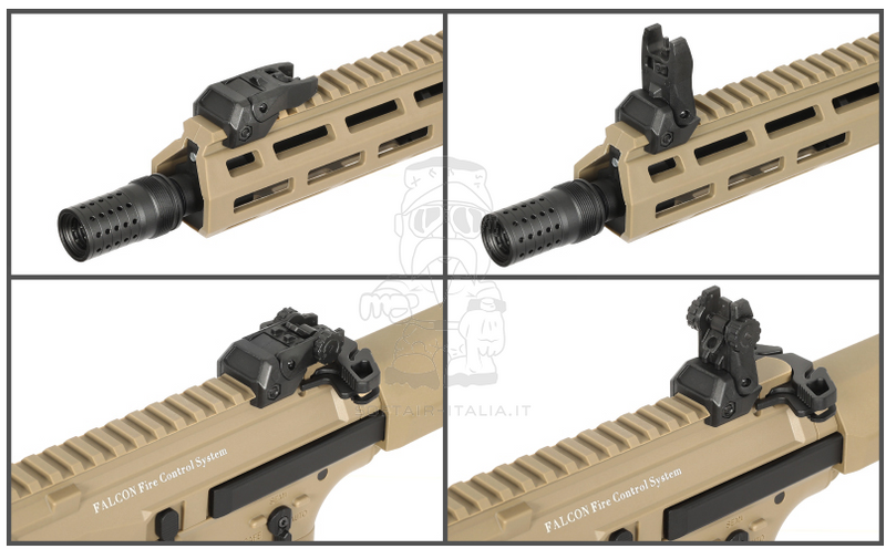 M904G FECS Falcon Electronics Control System Coyote Tan Version AEG by Double Eagle