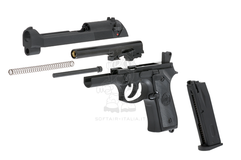 M92 Elite Full Metal GBB Gas Blow Back Airsoft Pitol Replica by  B&W - Poseidon