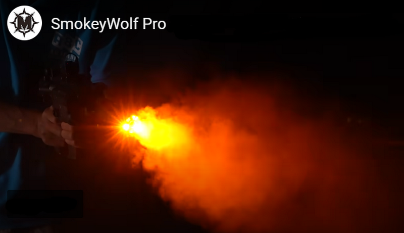 Martina Smokey Wolf Spitfire Smoke & Light Airsoft Tracer by Smokey Wolf Pro