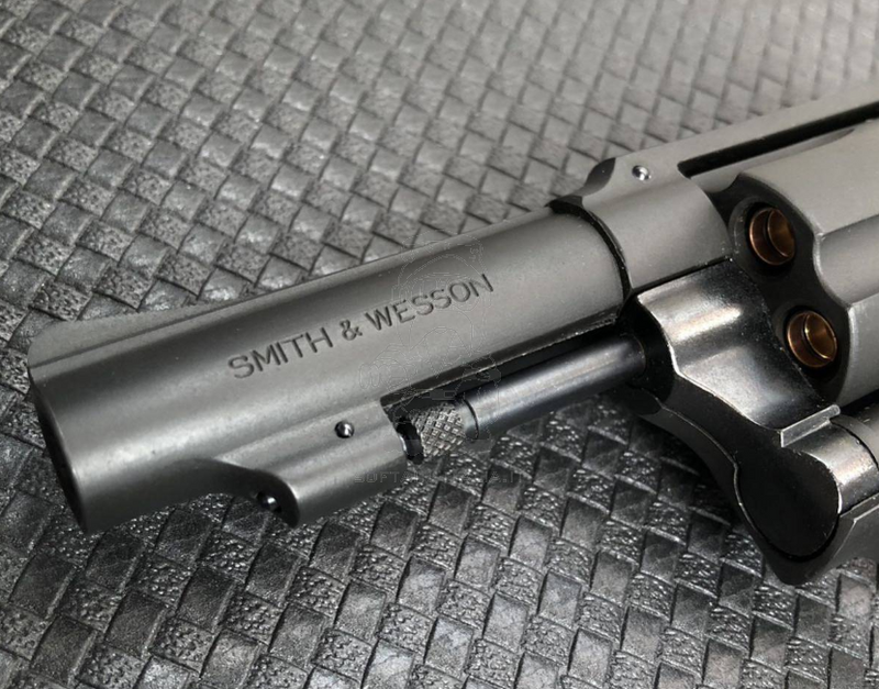 Marushin S&W M36 .38Special 3" J Frame Wooden Grips Gas Airsoft Pistol by Marushin