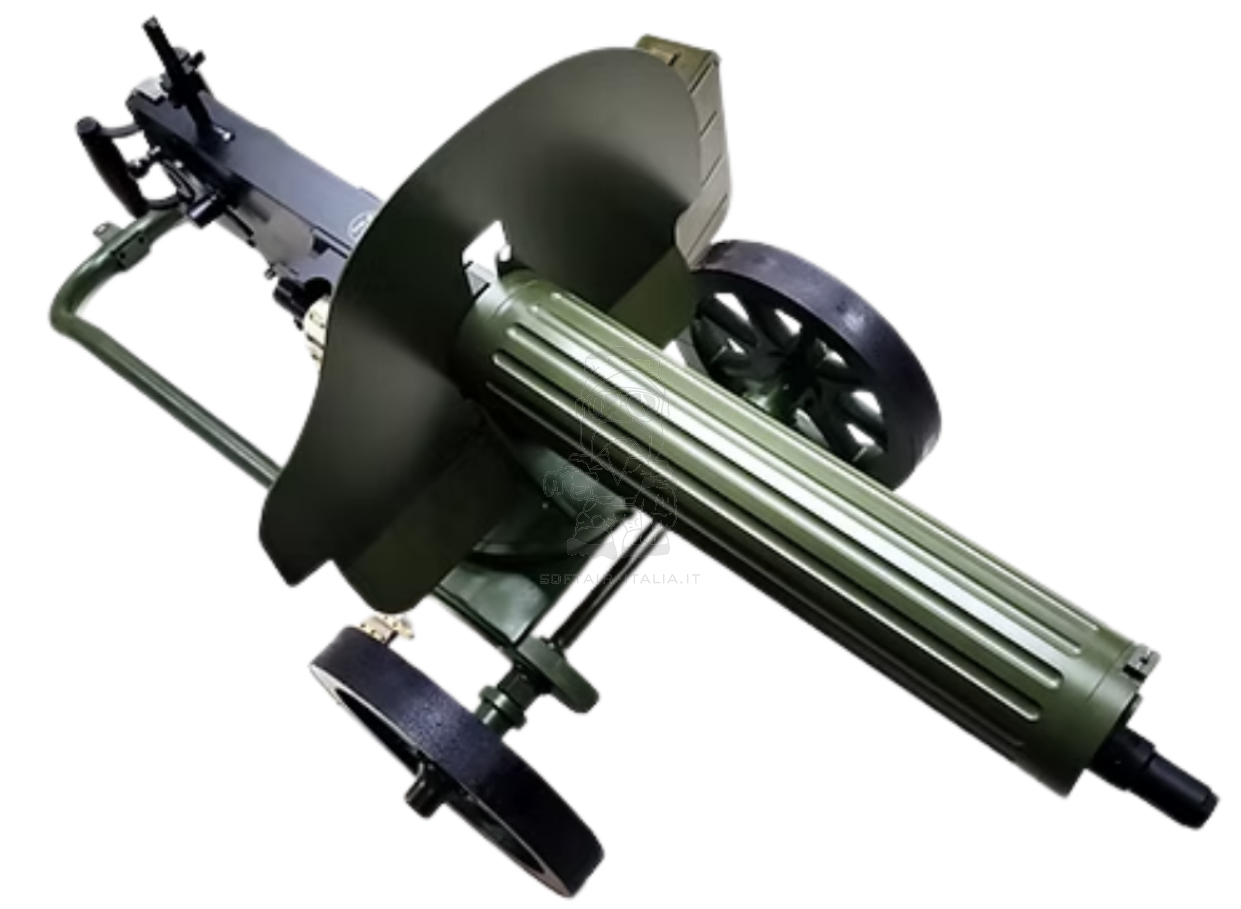 Maxim M1910 PM 6000bb Mag HMG 1:1 Real Scale Full Wood & Metal AEG by Viva Arms