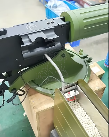 Maxim M1910 PM 6000bb Mag HMG 1:1 Real Scale Full Wood & Metal AEG by Viva Arms