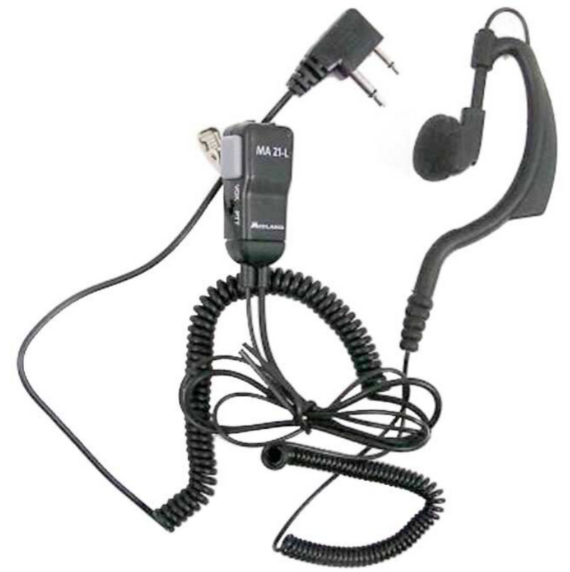 Midland Kenwood MA21 Pro Auricolare Spiralato by Midland - Kenwood