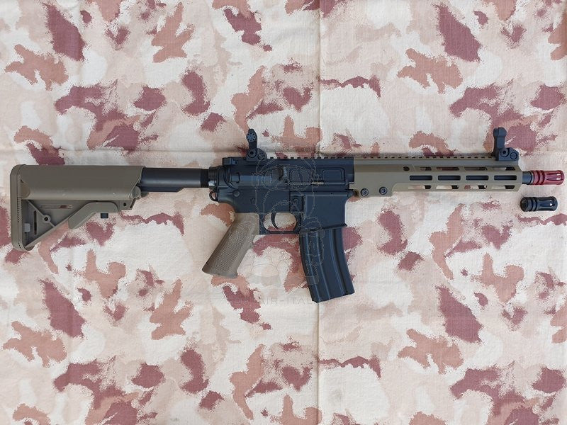 MK16 ECS - Mosfet Dual Tone Tan Black 9,5inch AEG by Classic Army