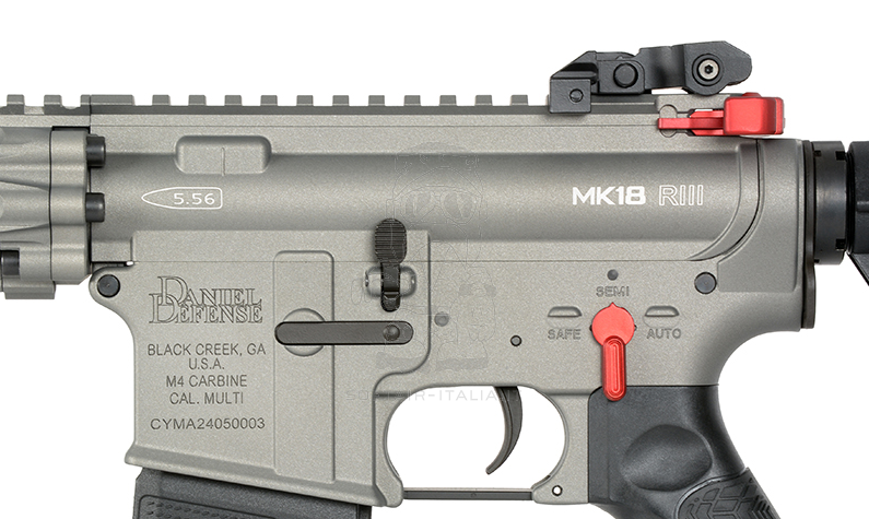 MK18 Daniel Defense RIII 10.3" Gen2 ETU Eshooter AEG Grey Version by Cyma Platinum