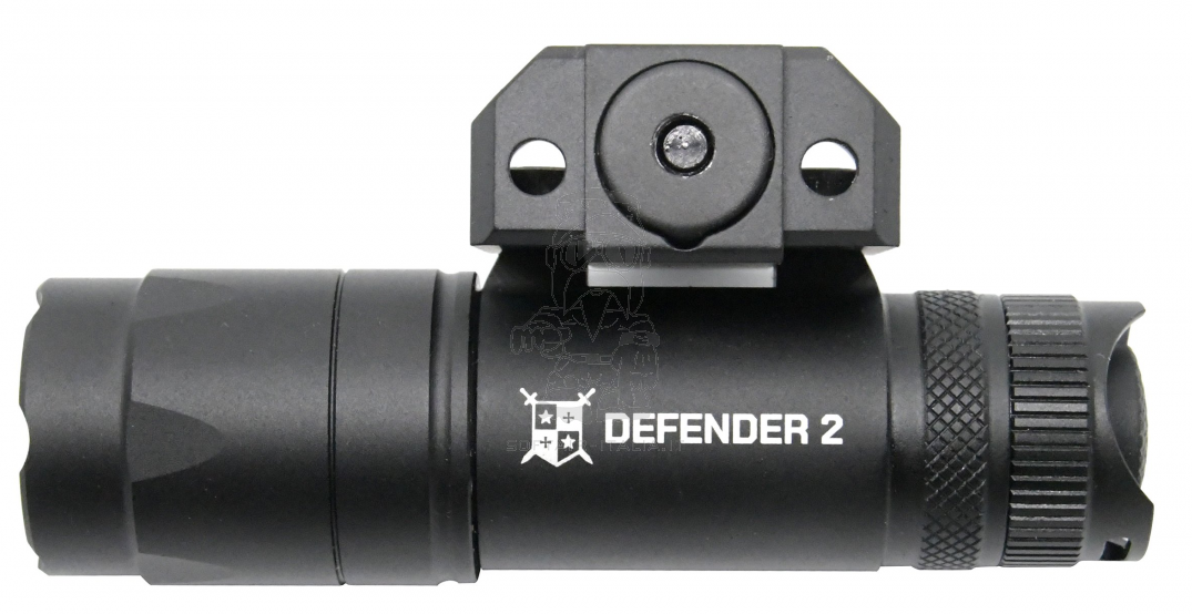 MLOK & RIS Rail Tactical Flash Light DEFENDER 2 Stribog Official Accessories by Delta Armory