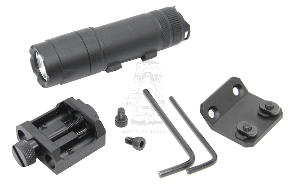 MLOK & RIS Rail Tactical Flash Light DEFENDER 2 Stribog Official Accessories by Delta Armory