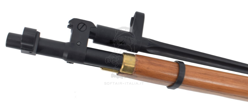 Mosin Nagant M44 w. Bayonet Dummy Full Wood & Metal Co2 Carbine by Viva Arms