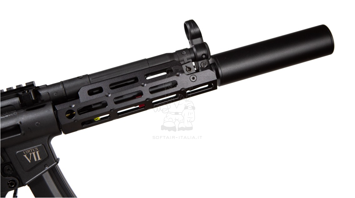 MP5 Type Replica Virtus VII Mosfet - ETU Electronic Trigger Folding AEG by Secutor