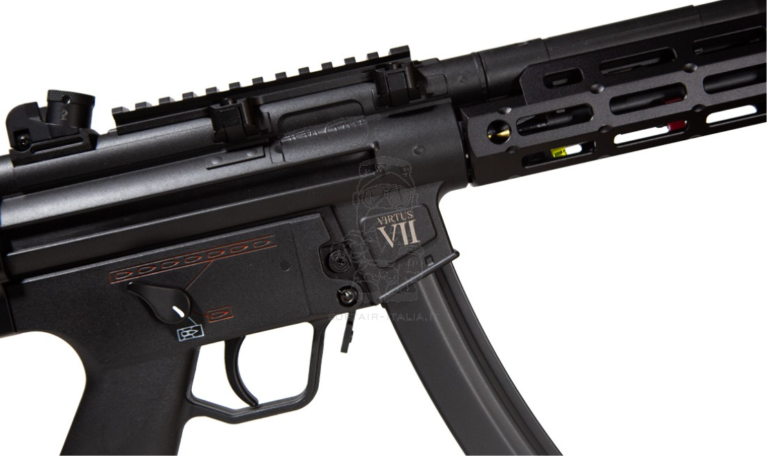 MP5 Type Replica Virtus VII Mosfet - ETU Electronic Trigger Folding AEG by Secutor