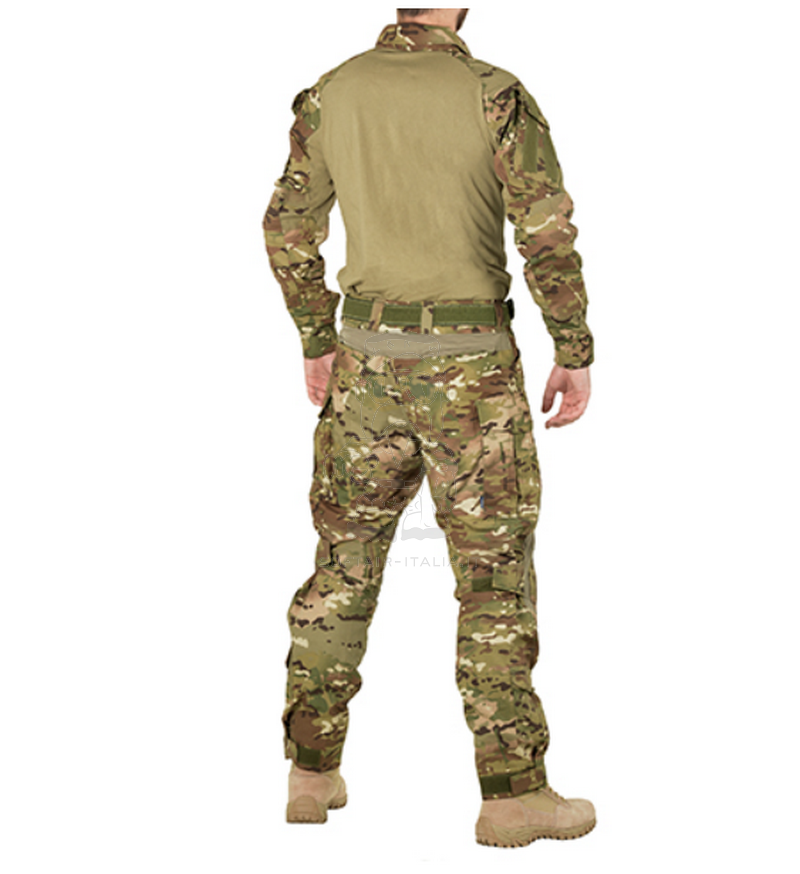 OD Olive Drab Combat Uniform Mimetica Combat Shirt Size Taglia L by 8Fields
