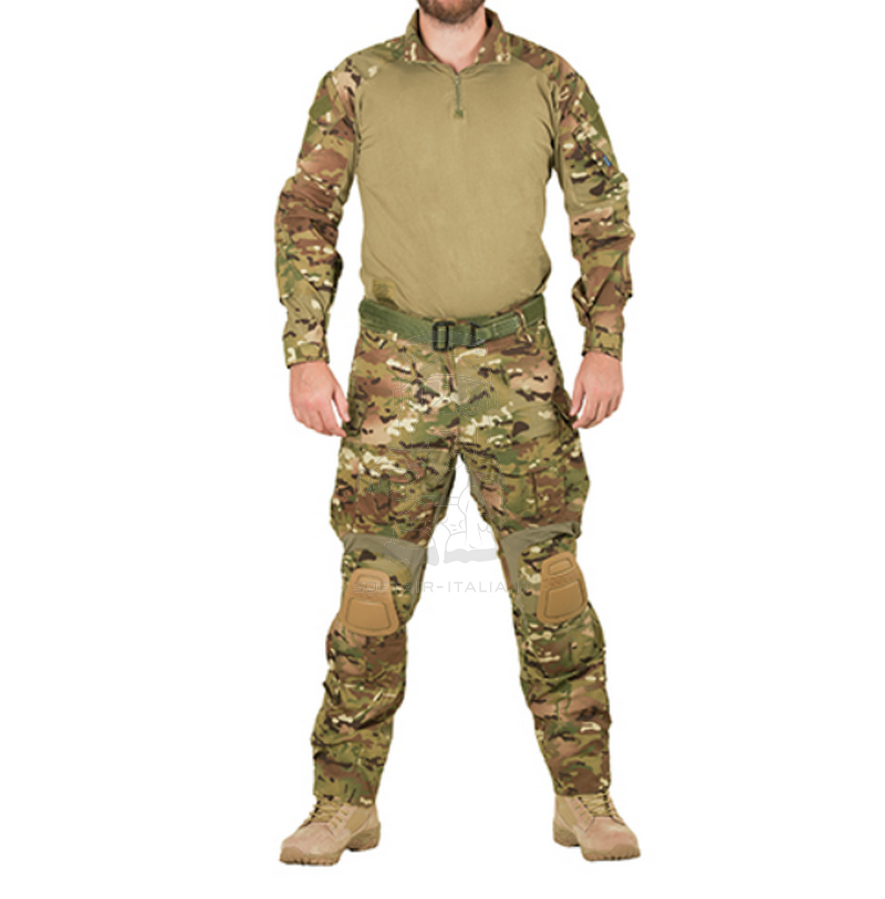 Multicamo Combat Uniform Mimetica Combat Shirt Size Taglia L by 8Fields