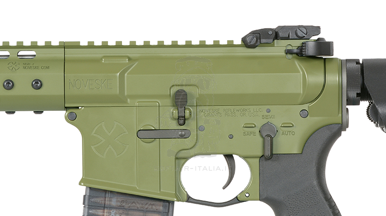 Noveske Bazooka 7.5" Gen III Diplomat Eshooter ETU GEN-2 Green Version AEG by EMG > Cyma Platinum