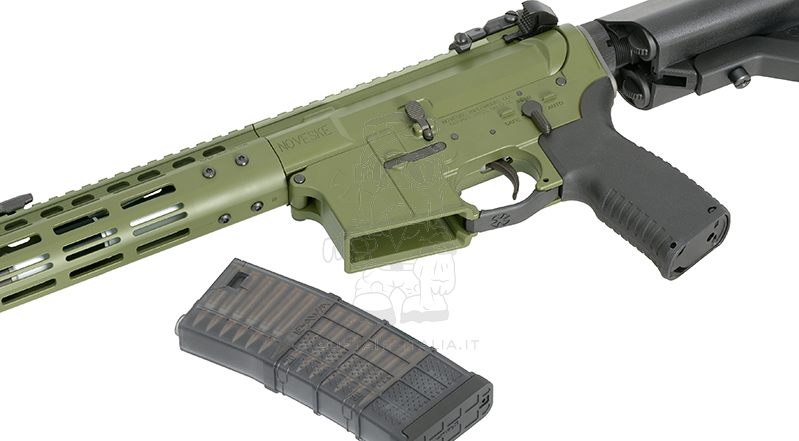 Noveske Bazooka 7.5" Gen III Diplomat Eshooter ETU GEN-2 Green Version AEG by EMG > Cyma Platinum