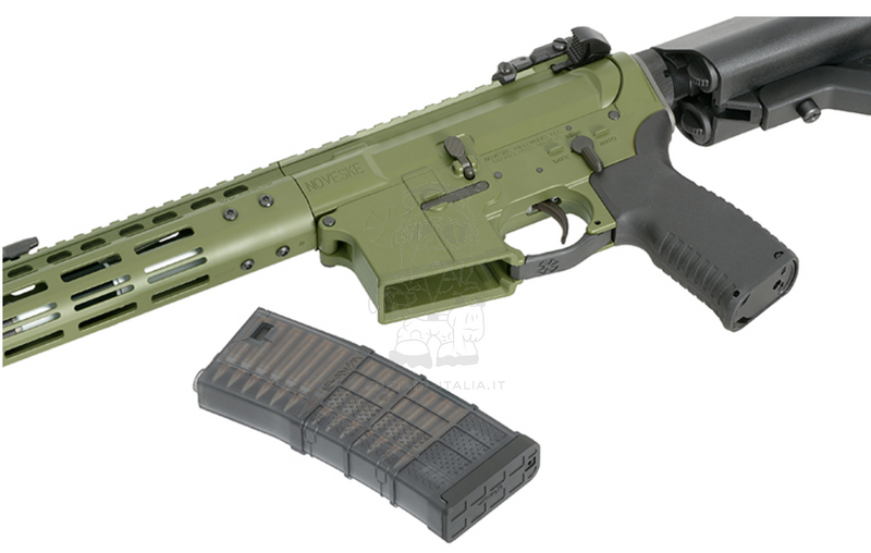 NOVESKE Eshooter  ETU OD - Green Bazooka 7.5" Gen III DIPLOMAT AEG Airsoft Rifle by Cyma Platinum > EMG