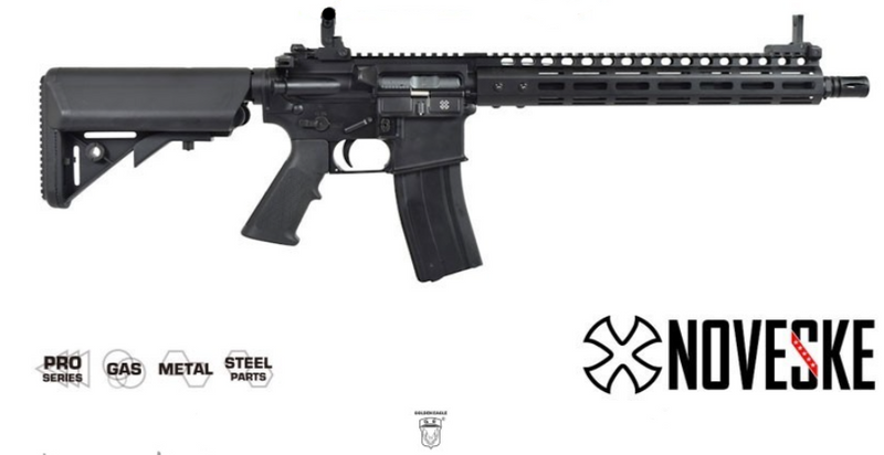 NOVESKE N4 GBB 13" Gas Blow Back Full Metal Airsoft Rifle by Golden Eagle