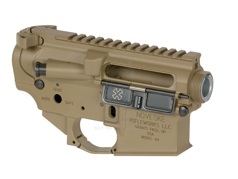 Noveske Tokyo Marui MWS, Cyma,  Double Eagle EMG Lycensed GBBR Upper & Low Receiver Gen 1 Type B Full Metal Set FDE by Cyma Platinum