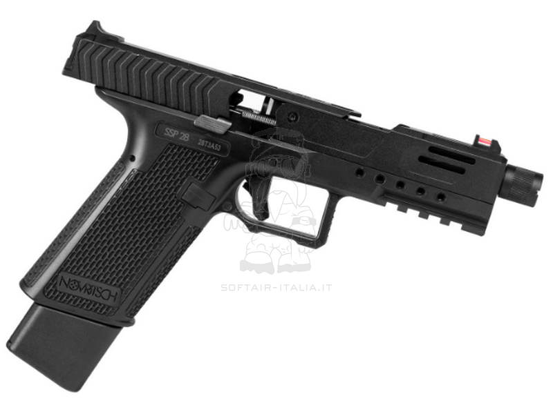Novritsch SSP28 Split Slide Full Auto 28bb/s GBB Gas Blow Back Airsoft Pistol by Novritsch