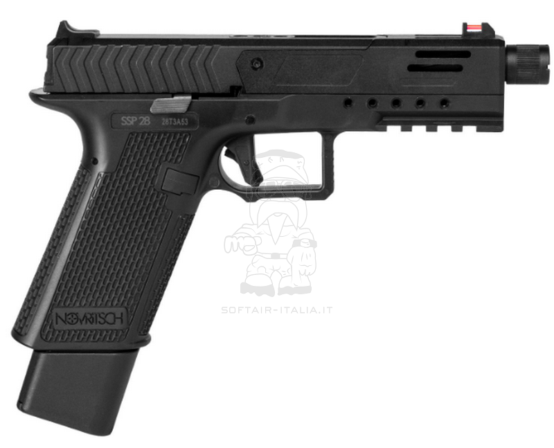 Novritsch SSP28 Split Slide Full Auto 28bb/s GBB Gas Blow Back Airsoft Pistol by Novritsch