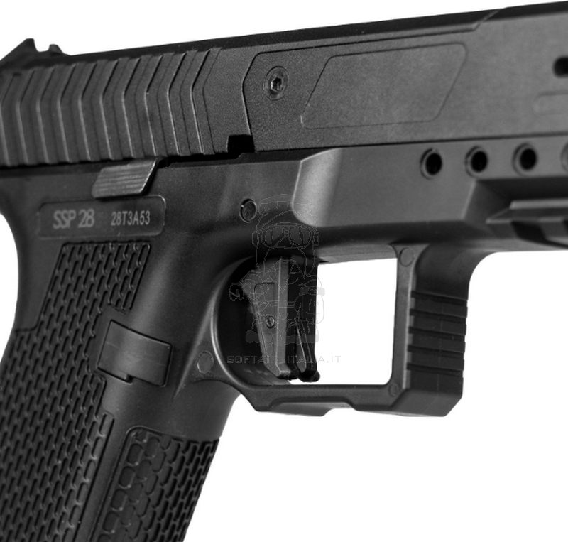 Novritsch SSP28 Split Slide Full Auto 28bb/s GBB Gas Blow Back Airsoft Pistol by Novritsch