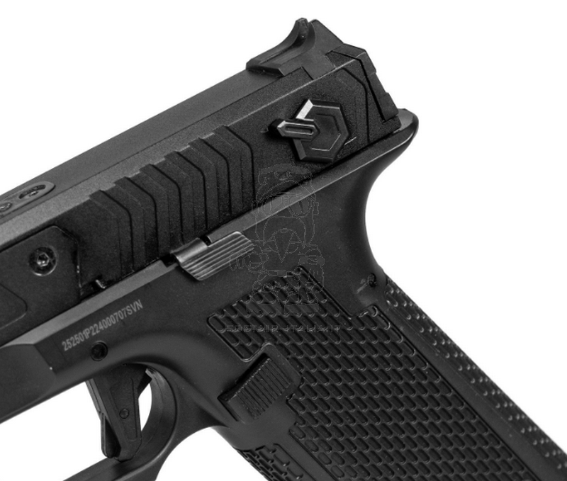 Novritsch SSP28 Split Slide Full Auto 28bb/s GBB Gas Blow Back Airsoft Pistol by Novritsch