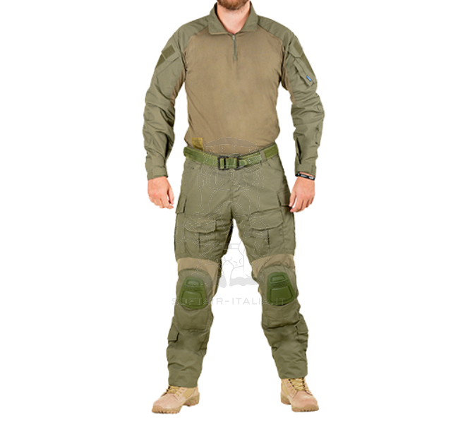 OD Olive Drab Combat Uniform Mimetica Combat Shirt Size Taglia L by 8Fields