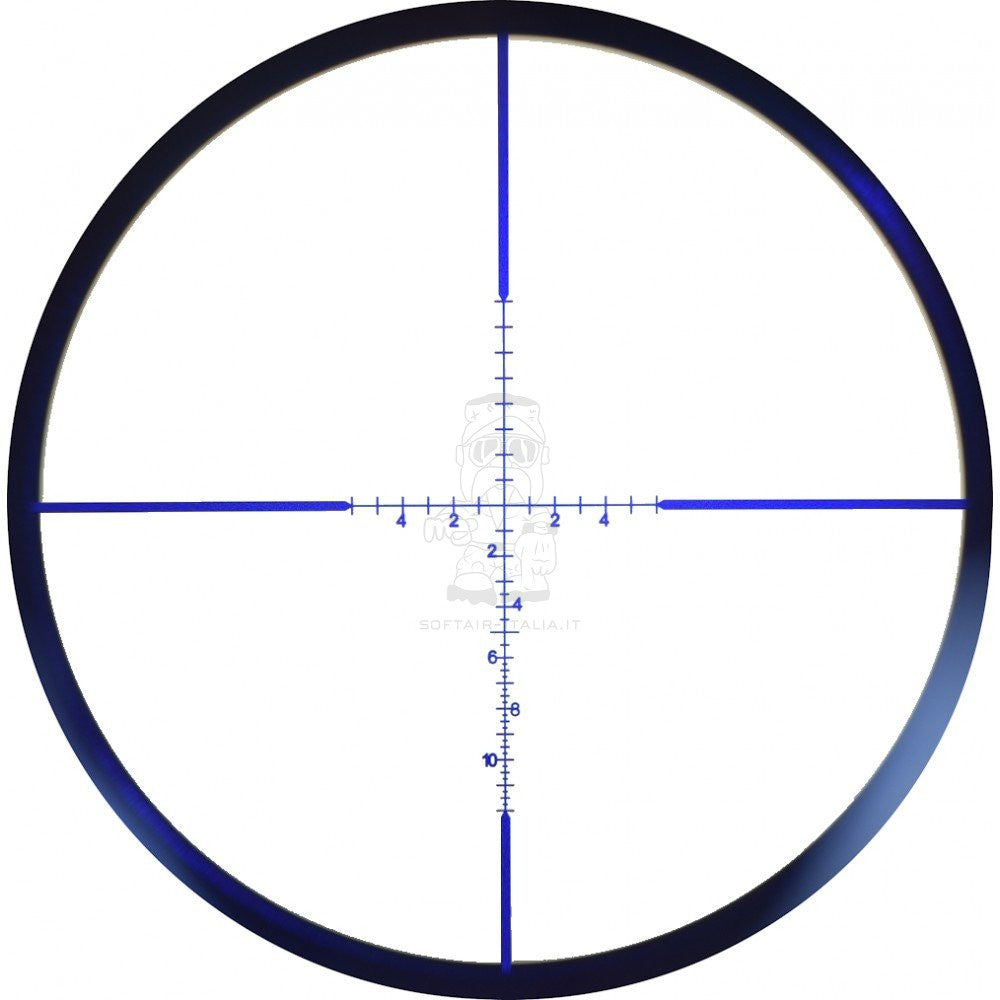 Ottica 4x16x44 Red - Green - Blue Target Optic Fog & Shock Proof by Js-Tactical