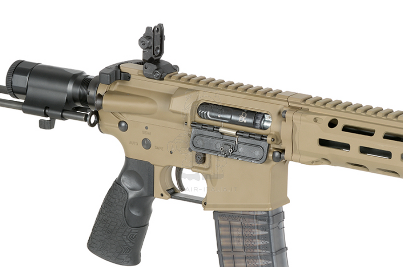 PDW SBR Daniel Defense DDM4 EShooter ETU Kestrel Mosfet FDE Flat Dark Earth Desert Tan AEG by EMG > Cyma Platinum