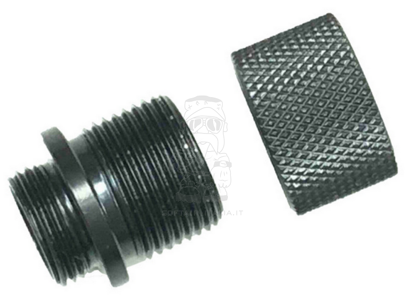 Pistol Adapter Red Version 11mm. CW  to 14mm. CCW by Poseidon