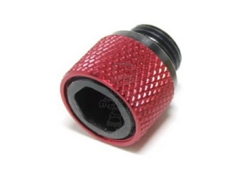 Pistol Adapter Red Version 11mm. CW  to 14mm. CCW by Poseidon