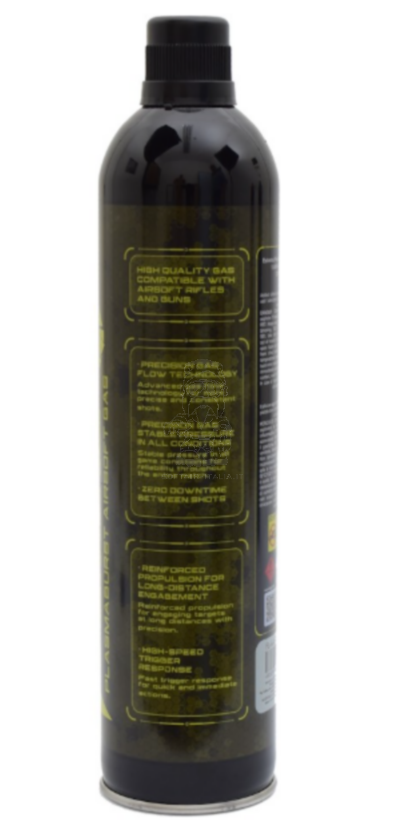 Plasmaburst 203PSI Airsoft Gas Extreme Power 500ml by Fuel RC