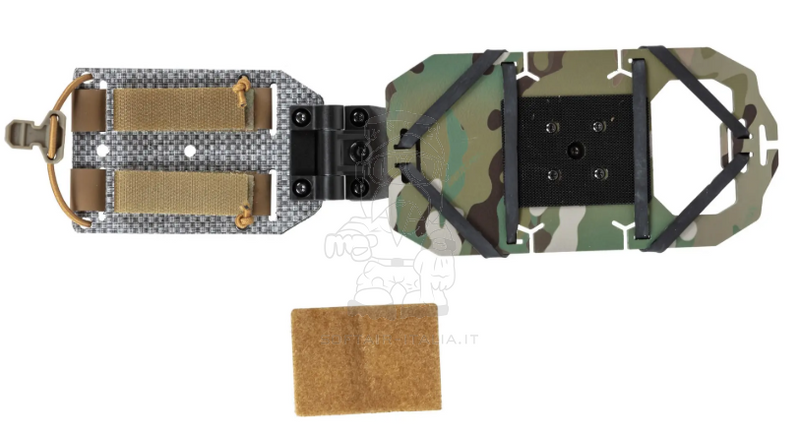 MOLLE Porta Cellulare Girevole Swivel Phone Holder MC Multicam 165 x 90mm. by Wosport
